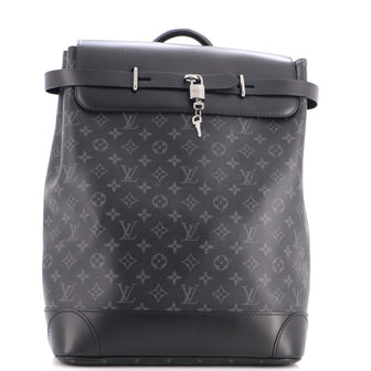 Louis Vuitton Steamer Backpack Monogram Eclipse Canvas
