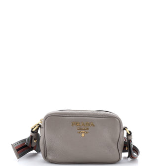 Prada Dual Strap Camera Bag Vitello Phenix Mini