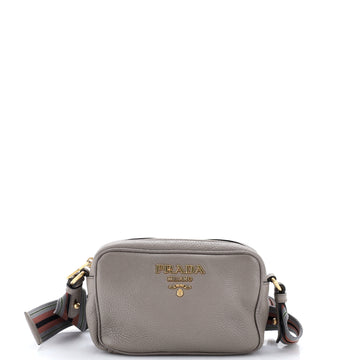 Prada Dual Strap Camera Bag Vitello Phenix Mini