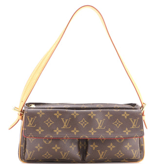 Louis Vuitton Viva Cite Handbag Monogram Canvas MM