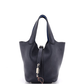 Hermes Eclat Picotin Lock Bag Clemence PM