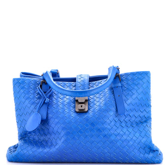 Bottega Veneta Roma Bag Intrecciato Nappa Medium