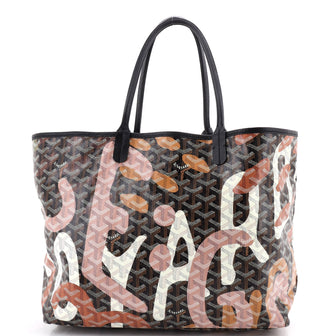 Goyard Saint Louis Tote Lettres Camouflage Coated Canvas PM