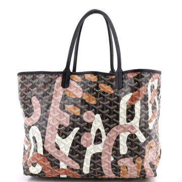 Goyard Saint Louis Tote Lettres Camouflage Coated Canvas PM