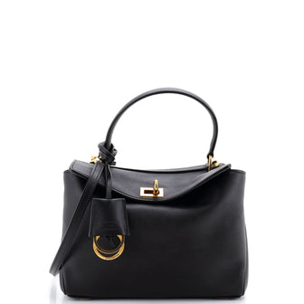 Balenciaga Rodeo Shoulder Bag Leather Mini