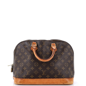 Louis Vuitton Alma Handbag Monogram Canvas PM