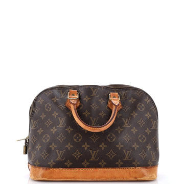 Louis Vuitton Alma Handbag Monogram Canvas PM