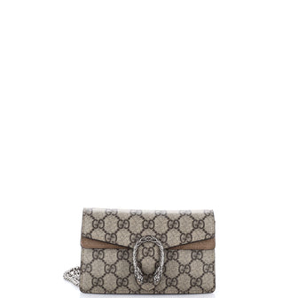 Gucci Dionysus Bag GG Coated Canvas Super Mini