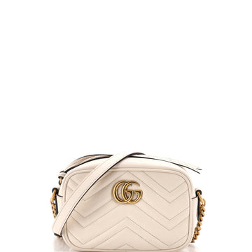 Gucci GG Marmont Shoulder Bag Matelasse Leather Mini