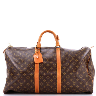 Louis Vuitton Keepall Bag Monogram Canvas 55
