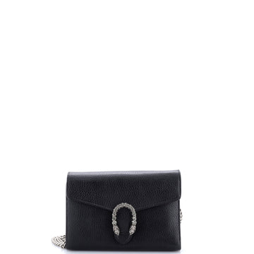 Gucci Dionysus Chain Wallet Leather with Embellished Detail Small