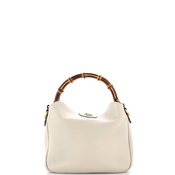 Gucci Diana NM Bamboo Shoulder Bag Leather Small