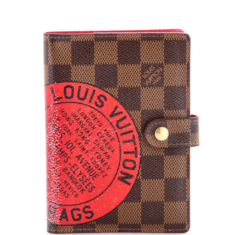 Louis Vuitton Ring Agenda Cover Limited Edition Damier PM