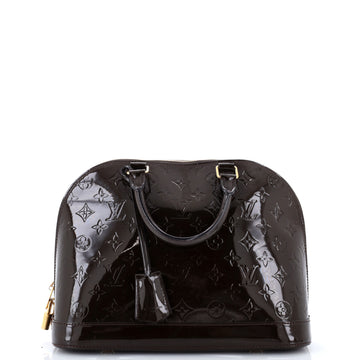 Louis Vuitton Alma Handbag Monogram Vernis PM
