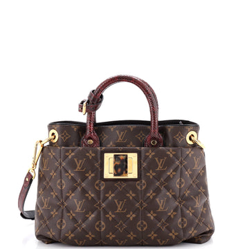 Louis Vuitton Exotique Handbag Monogram Etoile MM