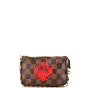 Louis Vuitton Pochette Accessoires Limited Edition Damier Mini