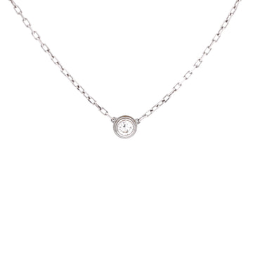 Cartier Cartier D'Amour Pendant Necklace 18K White Gold with Diamond Small