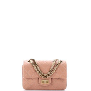 Chanel Reissue 2.55 Flap Bag Quilted Aged Calfskin Mini