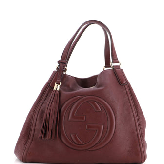 Gucci Soho Shoulder Bag Leather Medium