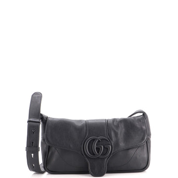 Gucci Monochrome Aphrodite Shoulder Bag Leather Small
