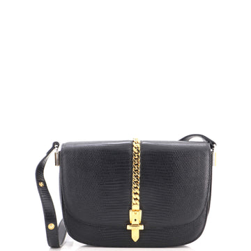 Gucci Sylvie 1969 Shoulder Bag Lizard Small