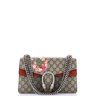 Gucci Dionysus Bag Blooms Print GG Coated Canvas Small