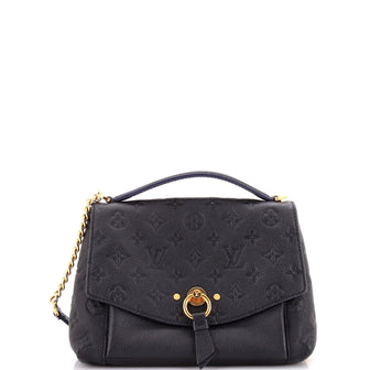 Louis Vuitton Blanche Handbag Monogram Empreinte Leather BB
