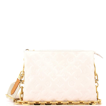 Louis Vuitton Coussin Bag Monogram Embossed Lambskin PM