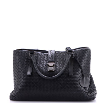 Bottega Veneta Roma Bag Intrecciato Nappa Medium