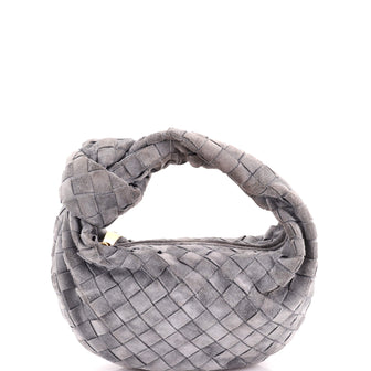 Bottega Veneta BV Jodie Hobo Intrecciato Suede Mini