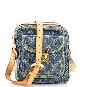 Louis Vuitton Camera Bag Monogram Denim
