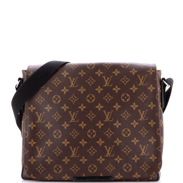 Louis Vuitton District Messenger Bag Macassar Monogram Canvas MM