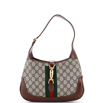 Gucci Jackie 1961 Hobo GG Coated Canvas Small