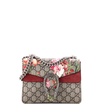 Gucci Dionysus Bag Blooms Print GG Coated Canvas Mini