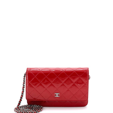 Chanel Wallet on Chain Quilted Patent