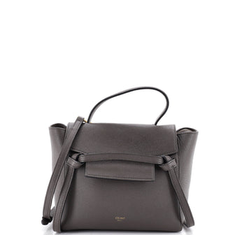 Celine Belt Bag Textured Leather Nano