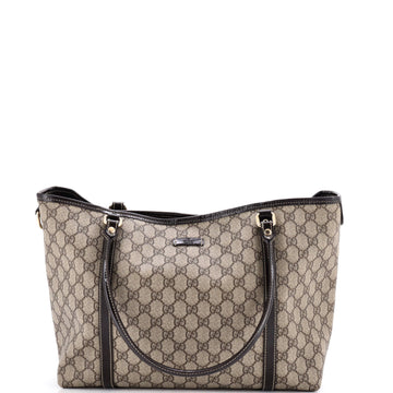 Gucci Joy Tote GG Coated Canvas with Leather Medium