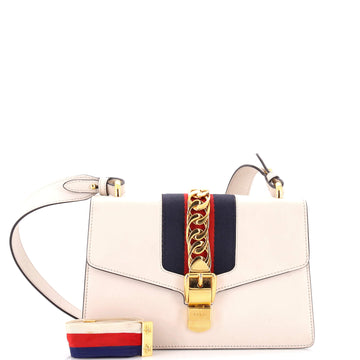 Gucci Sylvie Shoulder Bag Leather Small