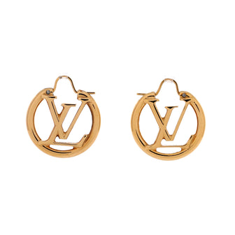 Louis Vuitton Louise Hoop Earrings Metal PM