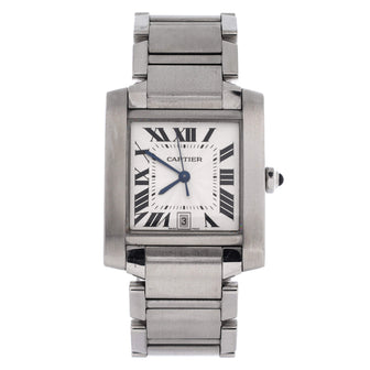 Cartier Tank Francaise Automatic Watch Stainless Steel 28