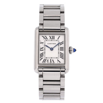 Cartier Must de Cartier Tank Quartz Watch Stainless Steel 22