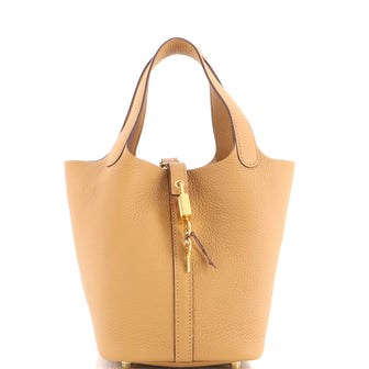 Hermes Picotin Lock Bag Clemence PM
