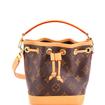 Louis Vuitton Noe NM Handbag Monogram Canvas Nano