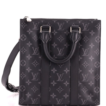 Louis Vuitton Sac Plat Cross Bag Monogram Eclipse Canvas