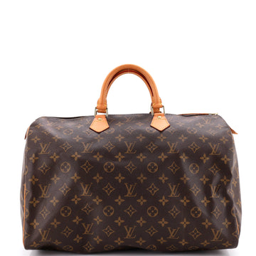 Louis Vuitton Speedy Handbag Monogram Canvas 40