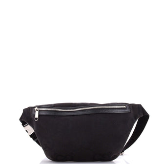 Gucci Belt Bag Jumbo GG Canvas with Leather Small