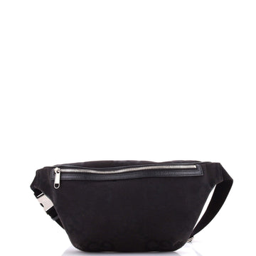 Gucci Belt Bag Jumbo GG Canvas with Leather Small