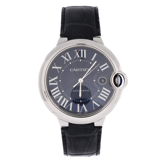 Cartier Ballon Bleu de Cartier Automatic Watch Stainless Steel and Alligator 42