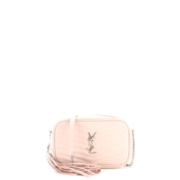 Saint Laurent Lou Camera Bag Matelasse Chevron Leather Mini