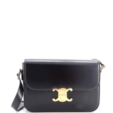 Celine Triomphe Shoulder Bag Smooth Calfskin Medium